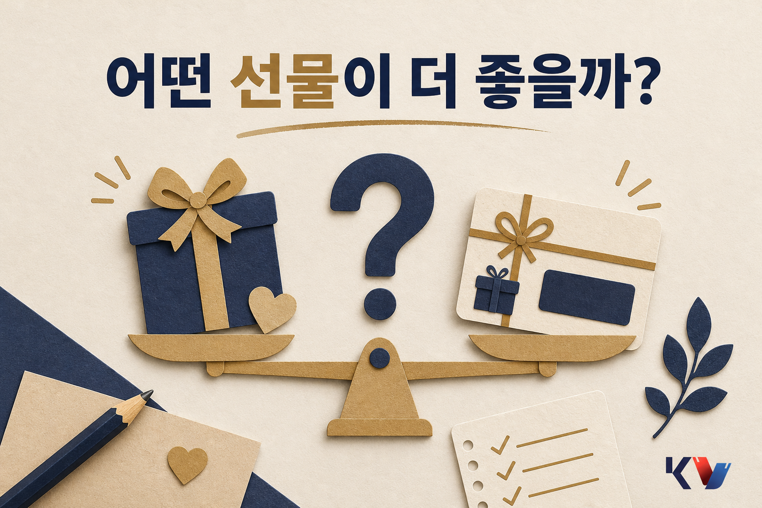선물할 때 직접 고르는 즐거움과 선택권 중 무엇을 더 생각하시나요? 안내 이미지