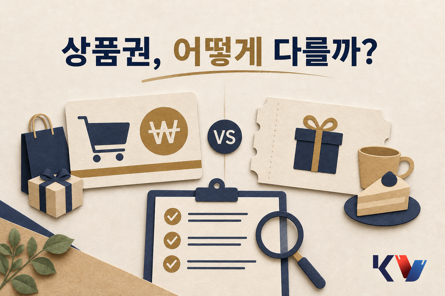 금액형 상품권과 물품 교환형 쿠폰은 어떻게 다른가요? 안내 이미지