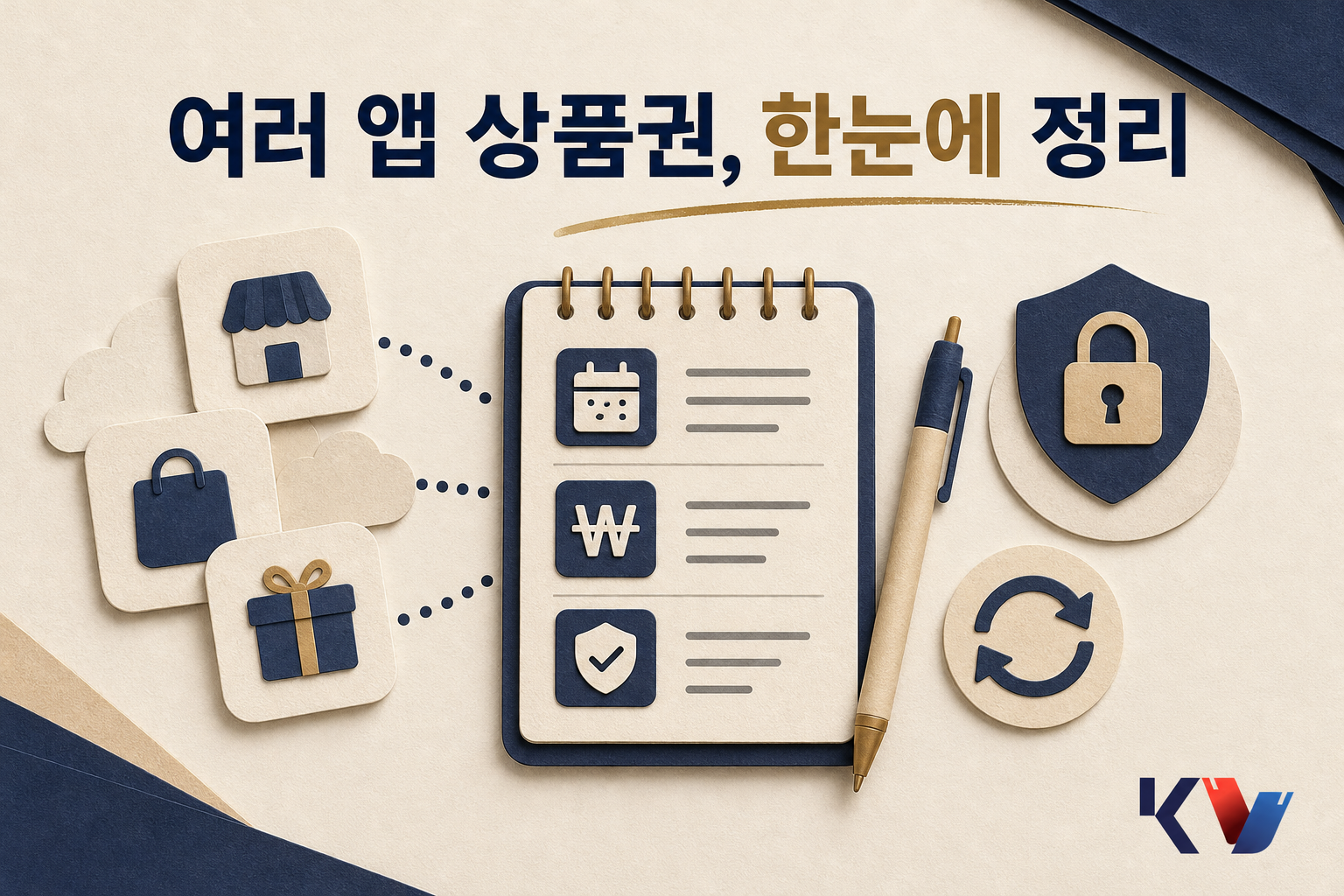 여러 앱에 흩어진 상품권을 한눈에 정리하려면 어떻게 할까요? 안내 이미지