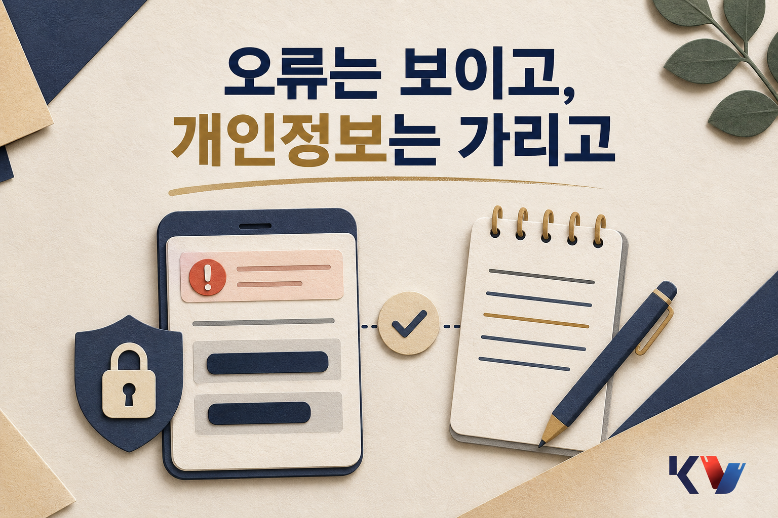 문의 화면을 캡처할 때는 오류 문구와 개인정보를 구분해 주세요 안내 이미지